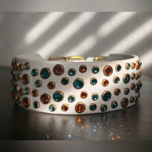 🦴Biothane and Swarovski Crystal Dog Collar🦴